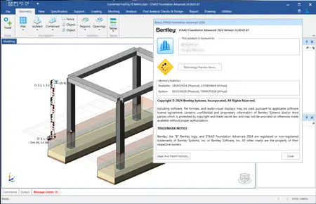 STAAD Foundation Advanced 2024 (24.00.01.87)