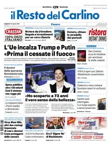 Il Resto del Carlino Pesaro - 10 Agosto 2025