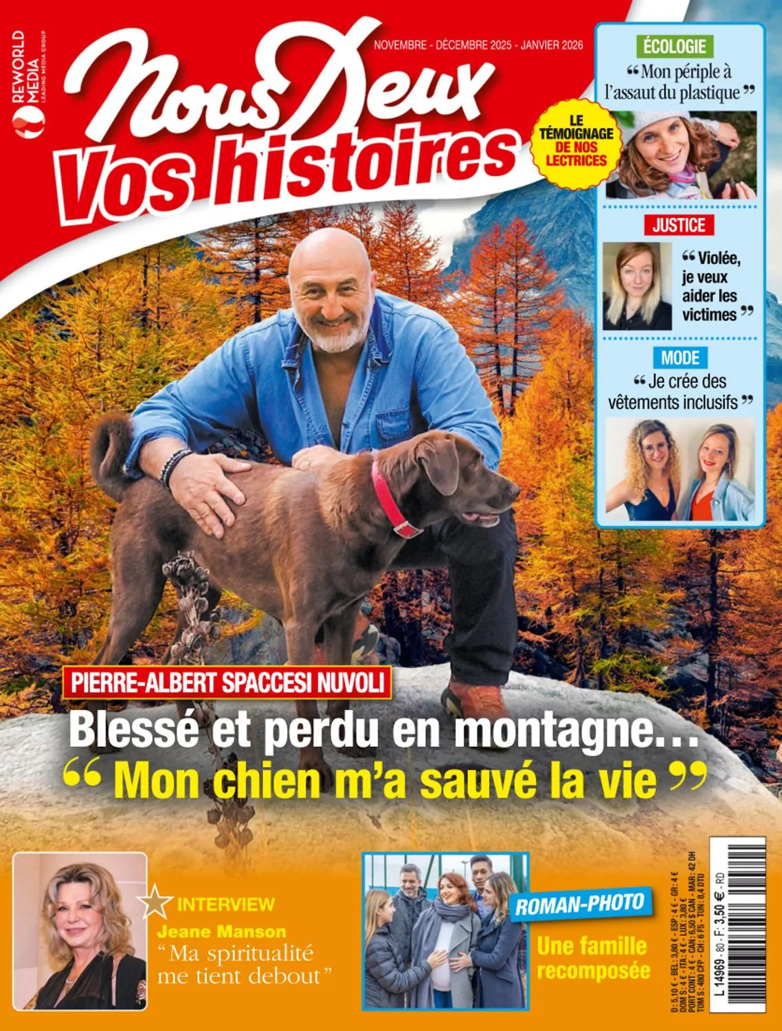 Nous Deux Vos Histoires N.80 - Novembre-Décembre 2025 - Janvier 2026