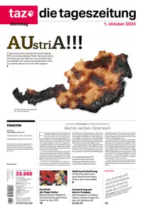 taz die tageszeitung  - 01 Oktober 2024