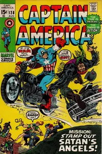 Captain America 128 (1970) (c2c) (chums