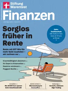 Stiftung Warentest Finanzen - Juli 2025
