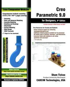 Creo Parametric 9.0 for Designers, 9th Edition