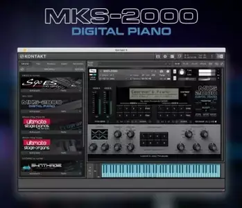 Júnior Porciúncula MKS-2000 Digital Piano KONTAKT