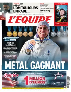 L’equipe du Samedi 21 Février 2026