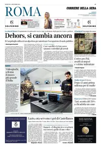 Corriere della Sera Roma - 1 Dicembre 2024