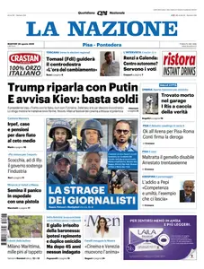 La Nazione Pisa Pontedera - 26 Agosto 2025
