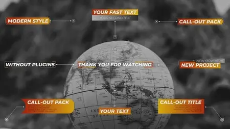 Modern Call Outs for DaVinci Resolve. 56515466