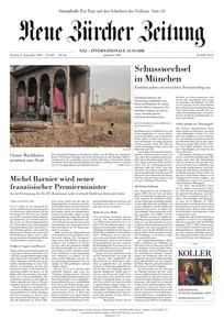 Neue Zürcher Zeitung International - 6 September 2024