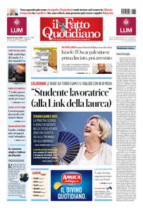 Il Fatto Quotidiano - 25 Marzo 2025