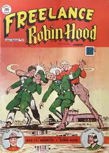 Freelance Robin Hood and Company Comics 027 Anglo-American Pub 1945 c2c Mark Bowen+Yoc
