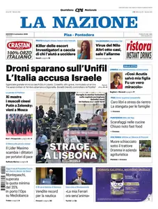 La Nazione Pisa Pontedera - 4 Settembre 2025