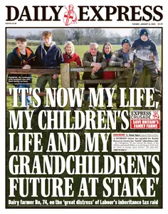 Daily Express (Irish) - 14 January 2025