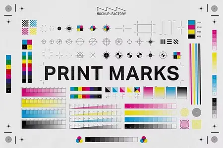 Print Marks - 120+ Vector Assets