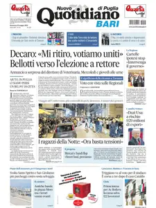Quotidiano di Puglia Bari - 25 Maggio 2025