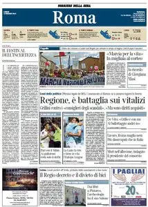 Il Corriere della Sera Ed. ROMA (13-05-13)