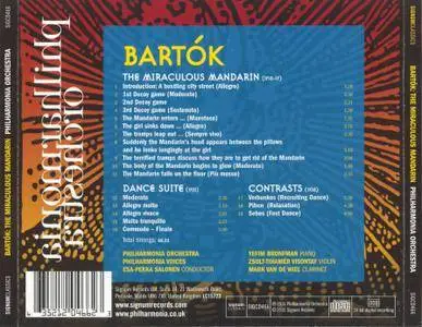 Philharmonia Orchestra, Esa-Pekka Salonen - Bela Bartok: The Miraculous Mandarin; Dance Suite; Contrasts (2016)