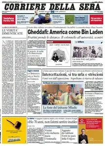 Il Corriere della Sera (12-06-09)