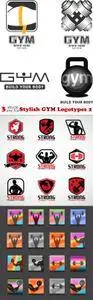 Vectors - Stylish GYM Logotypes 2
