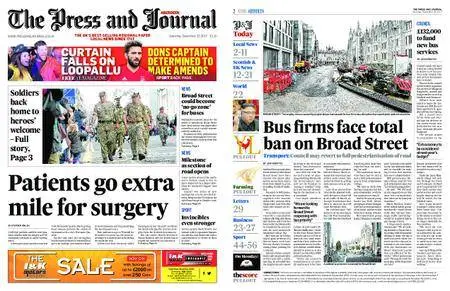 The Press and Journal Aberdeen – September 23, 2017