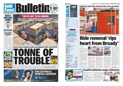 The Gold Coast Bulletin – March 20, 2019