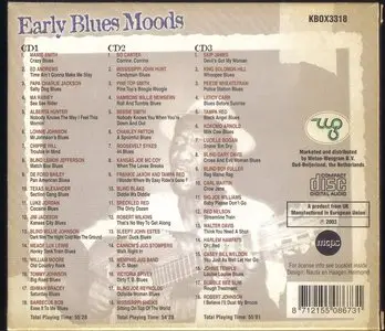 VA - Early Blues Moods: How The Blues Was Born (2003)
