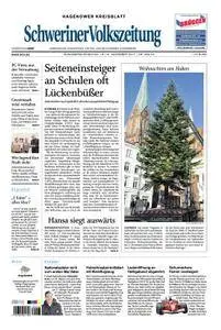 Schweriner Volkszeitung Hagenower Kreisblatt - 18. November 2017