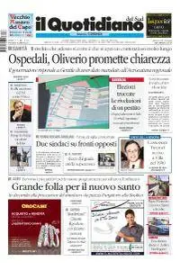 il Quotidiano del Sud Cosenza - 18 Ottobre 2017