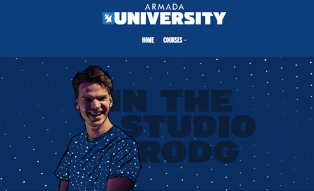 In The Studio with Rodg (Armada University)