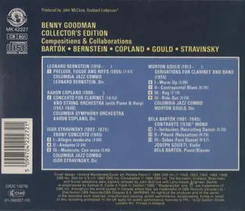 Benny Goodman - Collector's Edition: Bernstein, Copland, Stravinsky, Gould, Bartok (1986)