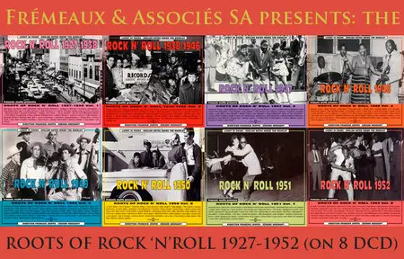 Various Artists - Roots Of Rock 'N' Roll: Volumes 1 - 8 (8 DCD, 1996-2003)