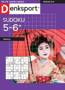 Denksport Sudoku 5-6 genius N.276 - 18 April 2024