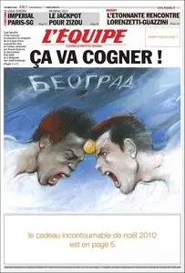 L'Equipe - Vendredi 03 Décembre 2010