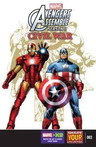 Marvel Universe Avengers Assemble - Civil War 003 2016 Digital