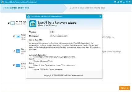 EaseUS Data Recovery Wizard Professional 10.8.0 Multilingual