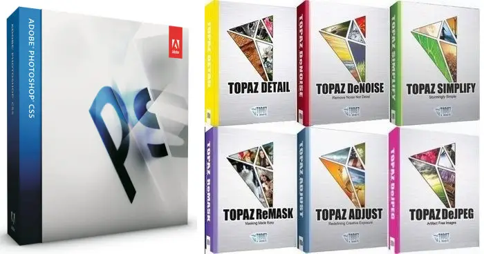 Photoshop CS5 Portable Plus Topaz Plug-In Bundle 2010