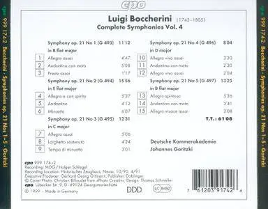 Luigi Boccherini - 28 Symphonies (Deutsche Kammerakademie Neuss, Johannes Goritzki) (1999) (8CD Box set) (REPOST)