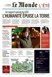 Le Monde du Vendredi 9 Août 2019
