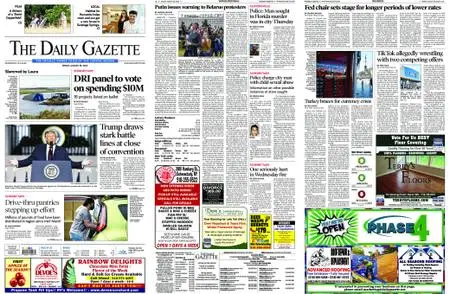 The Daily Gazette – August 28, 2020