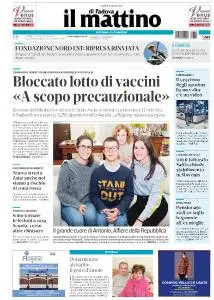 Il Mattino di Padova - 12 Marzo 2021
