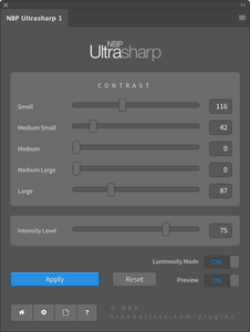 NBP Ultrasharp for Adobe Photoshop 1.0.003