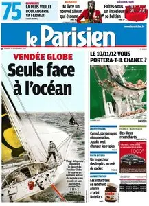 Le Parisien + Cahier Paris du Samedi 10 Novembre 2012