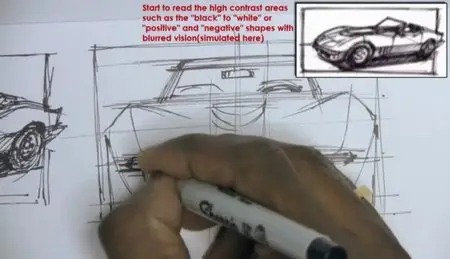 How to Draw Cars - Marker Rendering and Digital Painting