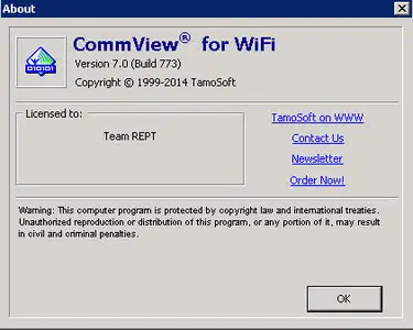 TamoSoft CommView for WiFi 7.0.773