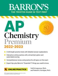 AP Chemistry Premium, 2022-2023 (Barron's Test Prep)