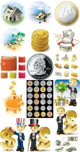 Money Vector Set