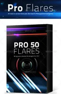 GraphicRiver - 50 Pro Lens Flares Pack V1
