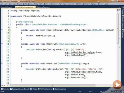 Pluralsight - PostSharp Fundamentals