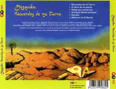 Mezquita - Recuerdos de mi Tierra (1979) {2005 Forgotten Tracks}