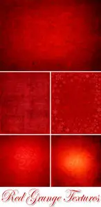 Stock Photo - Red Grunge Textures
